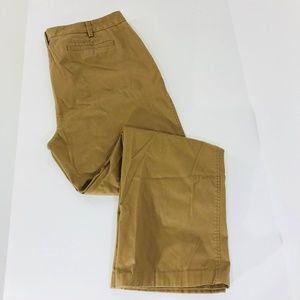 Lands End Mid Rise Trouser Leg Pants Size 16